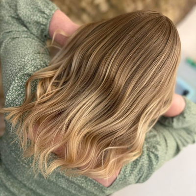F R E S H C U T B L O W D R Y https://hairbyelliec.co.uk/ #hairtransformation #fyp #healthyhairjourney #hairgoals2026 #behindthechair #haircaretips #blayageartists #blondespecialist #livedinhair #dimensionalblonde